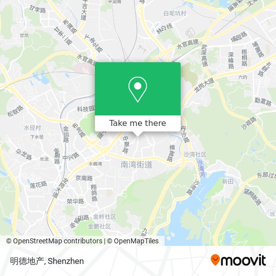 明德地产 map