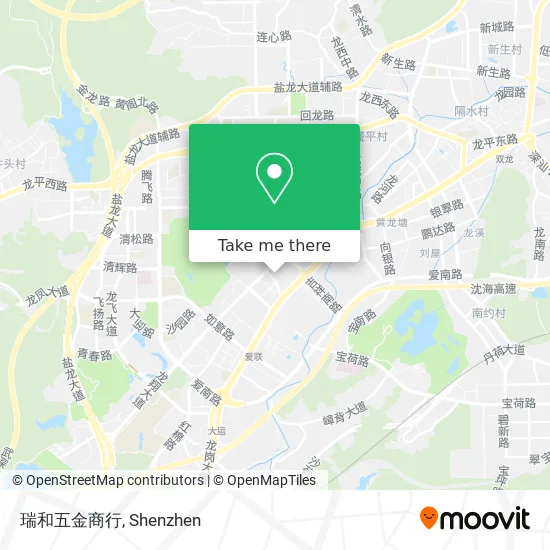 瑞和五金商行 map
