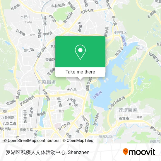 罗湖区残疾人文体活动中心 map
