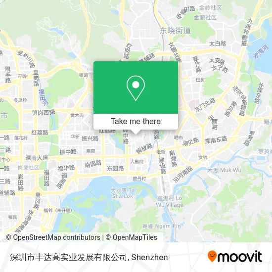 深圳市丰达高实业发展有限公司 map