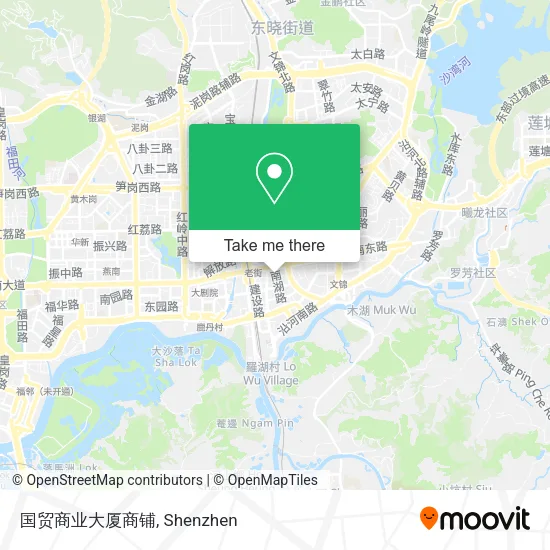国贸商业大厦商铺 map