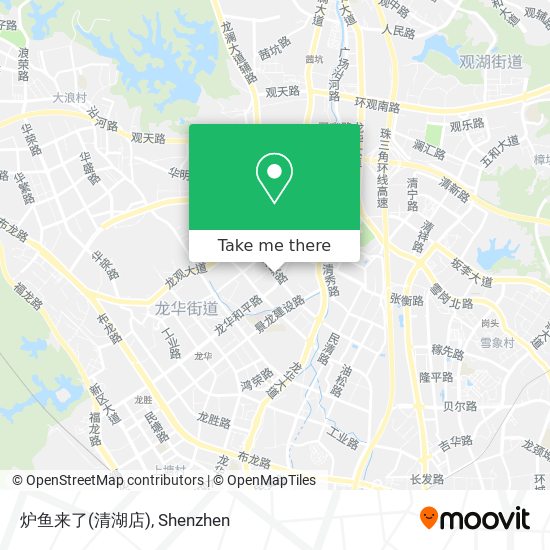 炉鱼来了(清湖店) map