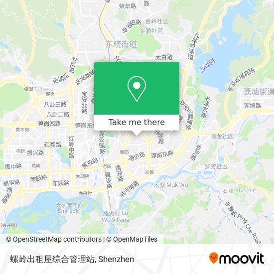螺岭出租屋综合管理站 map
