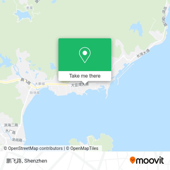 鹏飞路 map