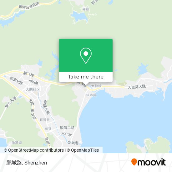 鹏城路 map
