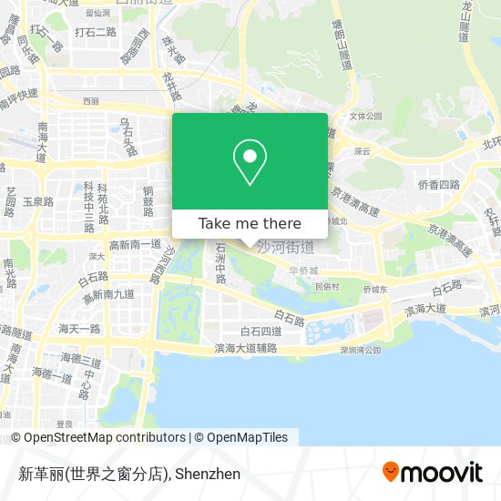 新革丽(世界之窗分店) map