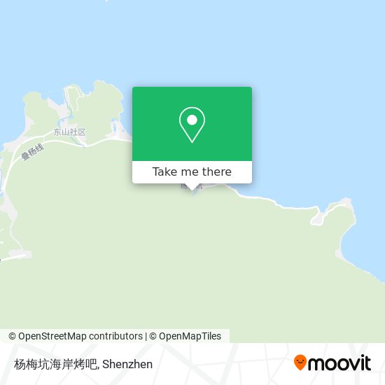杨梅坑海岸烤吧 map