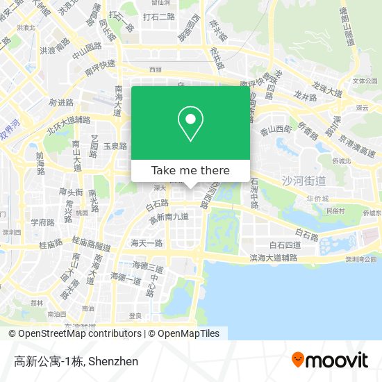 高新公寓-1栋 map