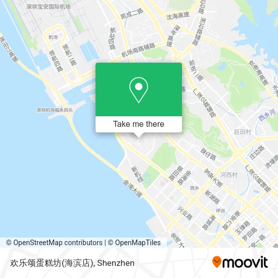 欢乐颂蛋糕坊(海滨店) map