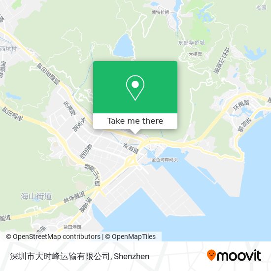 深圳市大时峰运输有限公司 map