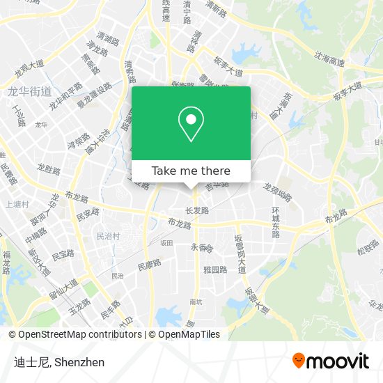 迪士尼 map