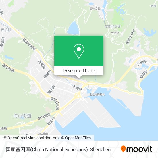 国家基因库(China National Genebank) map