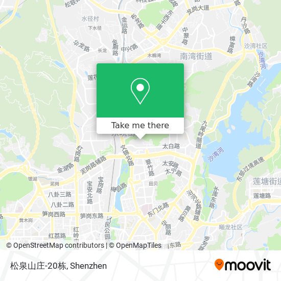 松泉山庄-20栋 map