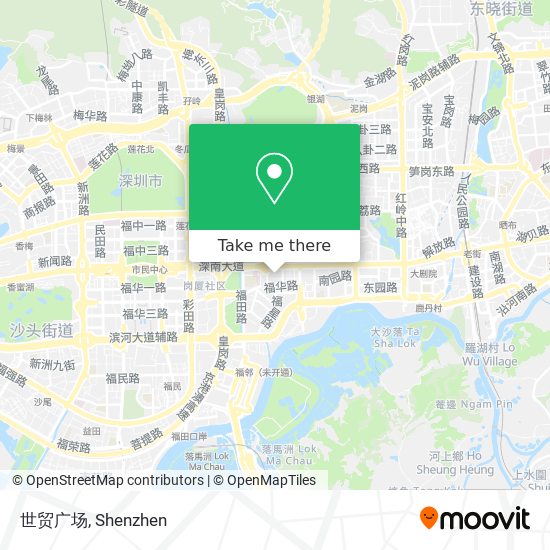 世贸广场 map