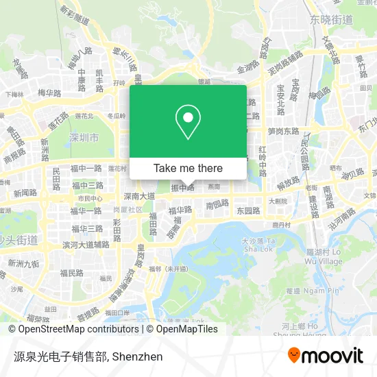 源泉光电子销售部 map