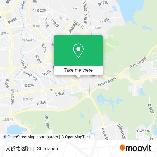 光侨龙达路口 map