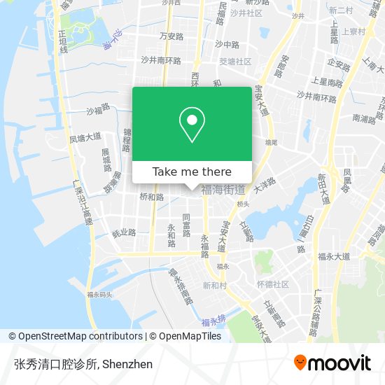 张秀清口腔诊所 map