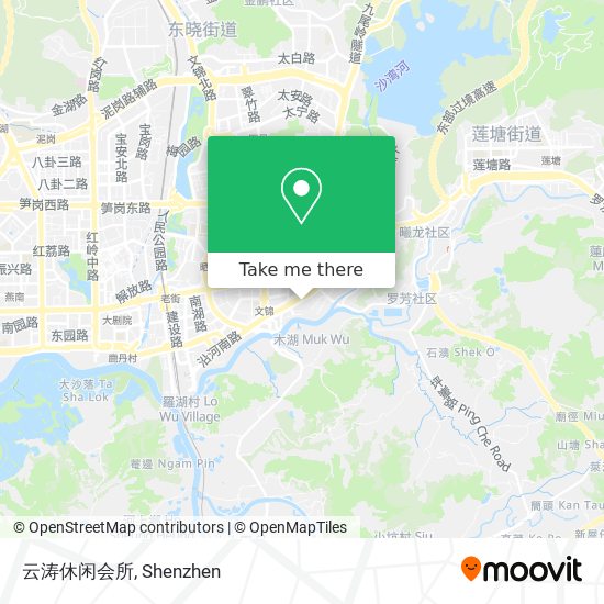 云涛休闲会所 map