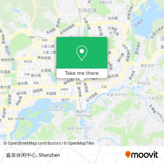 鑫泉休闲中心 map