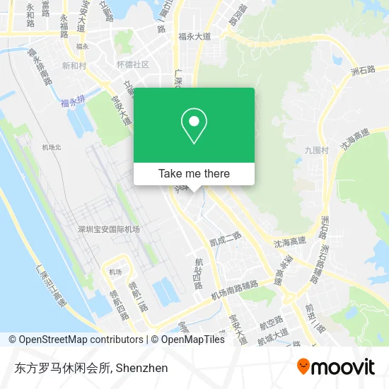 东方罗马休闲会所 map