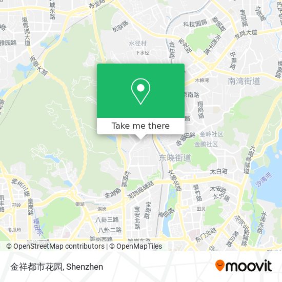 金祥都市花园 map