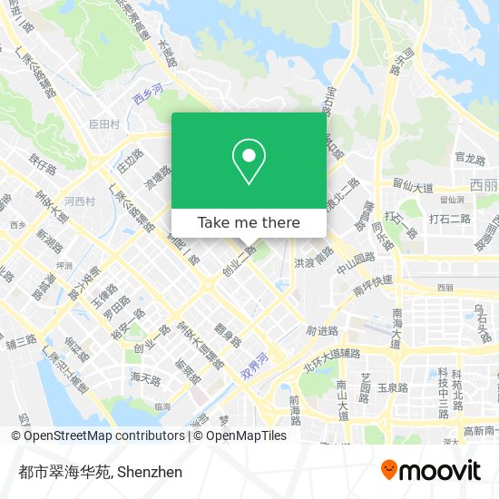 都市翠海华苑 map