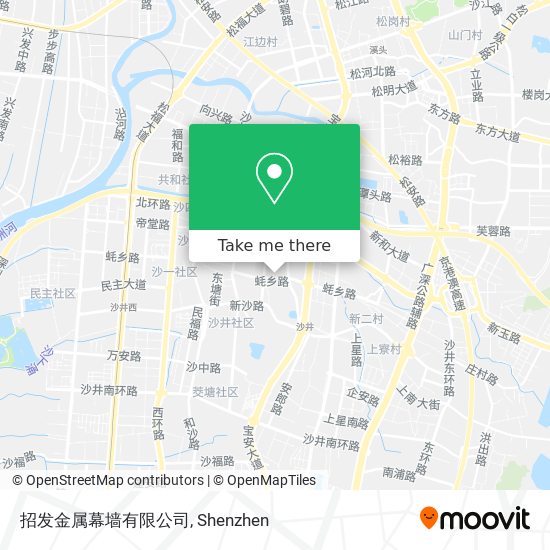 招发金属幕墙有限公司 map