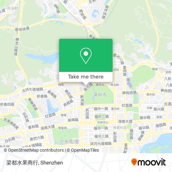 梁都水果商行 map