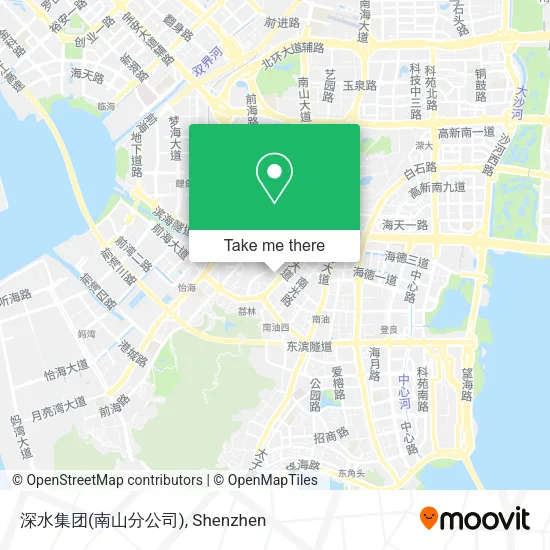 深水集团(南山分公司) map
