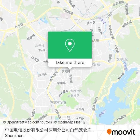 中国电信股份有限公司深圳分公司白鸽笼仓库 map