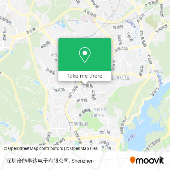 深圳倍能事达电子有限公司 map