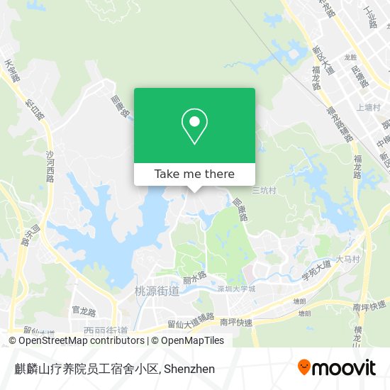 麒麟山疗养院员工宿舍小区 map