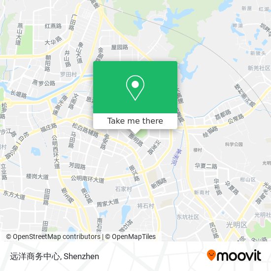远洋商务中心 map