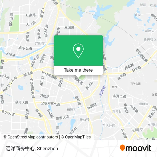 远洋商务中心 map
