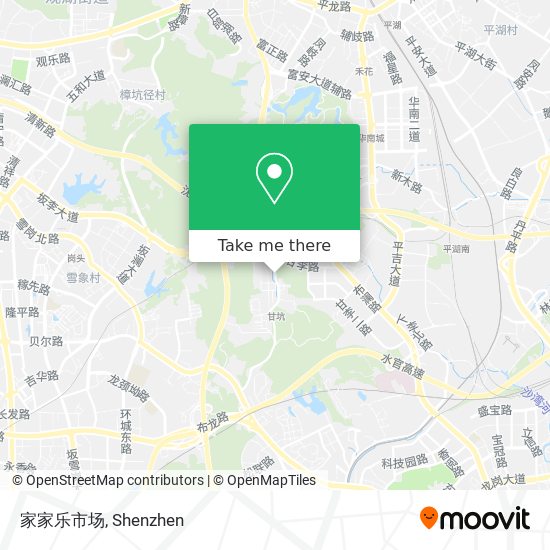 家家乐市场 map
