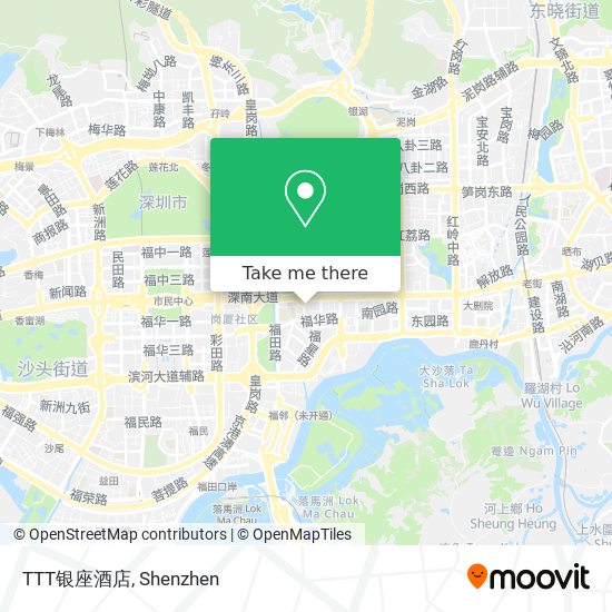 TTT银座酒店 map