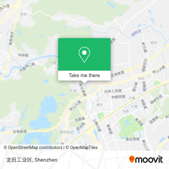 龙田工业区 map