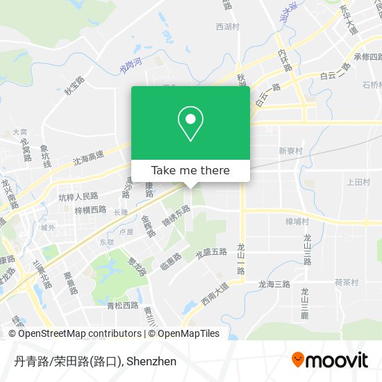 丹青路/荣田路(路口) map