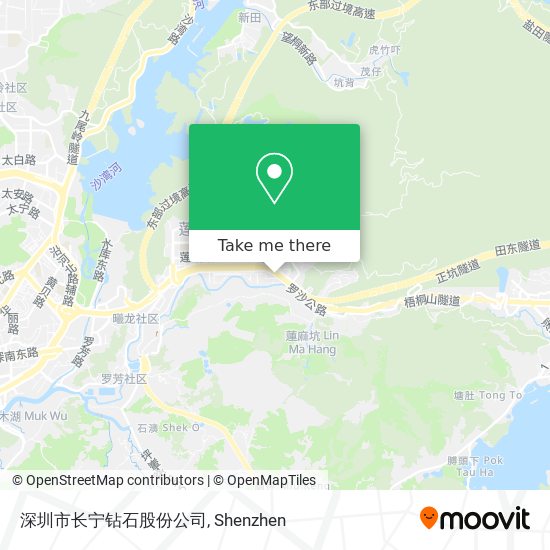 深圳市长宁钻石股份公司 map