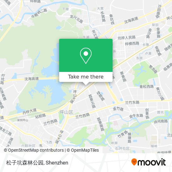 松子坑森林公园 map