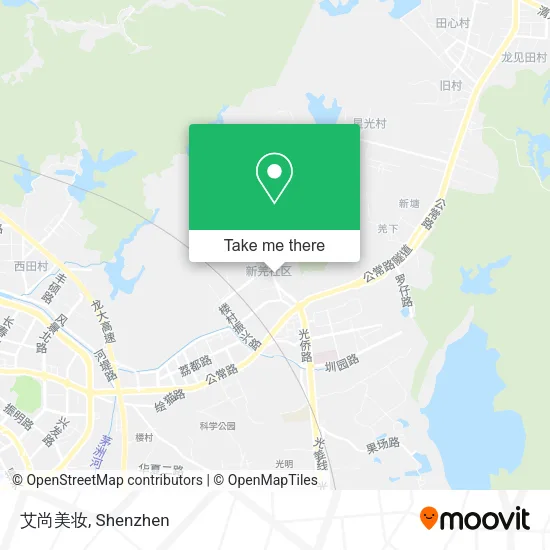 艾尚美妆 map