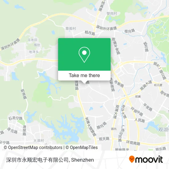深圳市永顺宏电子有限公司 map