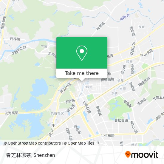 春芝林凉茶 map