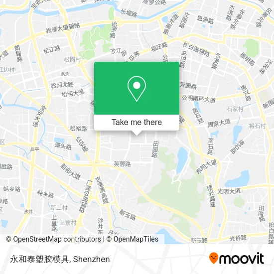 永和泰塑胶模具 map