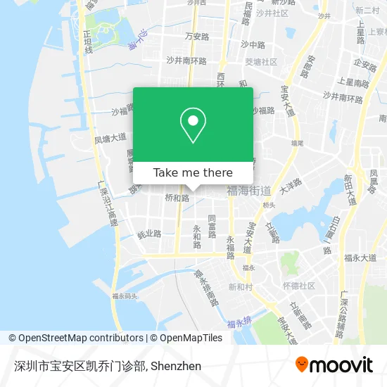深圳市宝安区凯乔门诊部 map