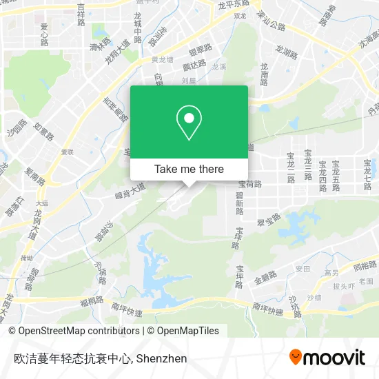 欧洁蔓年轻态抗衰中心 map