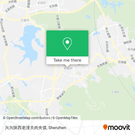 兴兴陕西老潼关肉夹馍 map