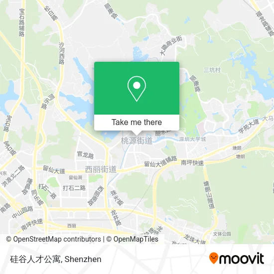硅谷人才公寓 map