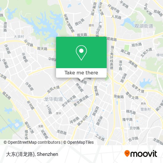 大东(清龙路) map