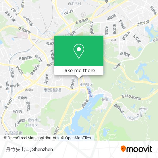 丹竹头出口 map